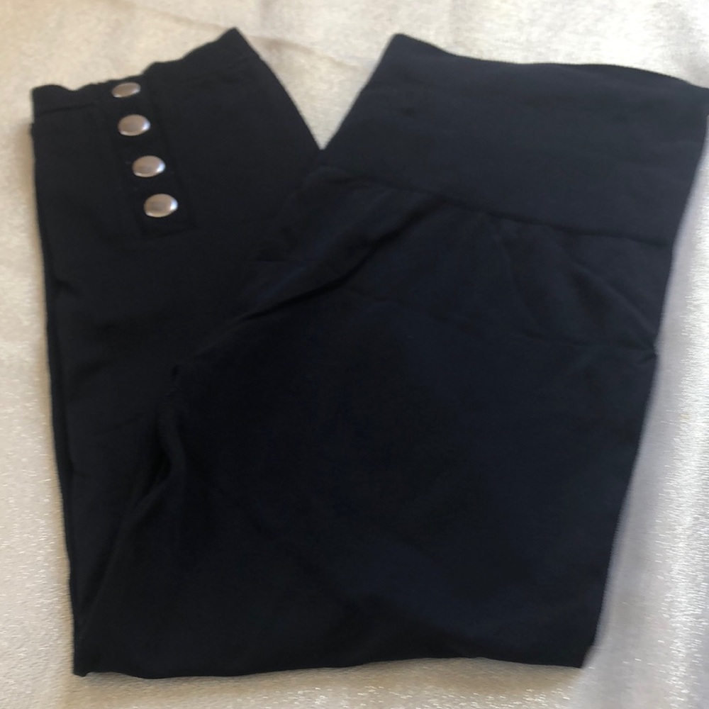 Renuar black capri leggings woman’s S/M
